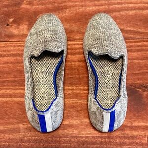 Grey Rothy Loafers